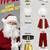 Santa Claus Costume for Men Santa Suit Adults 11pcs Mens Deluxe Professional Chr 6 thumbnail