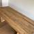 Rustic Solid Oak Kitchen Table & Bench 3 thumbnail