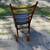 Danish modern ladder back Walnut mid century dining chair A123 11 thumbnail