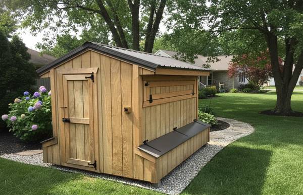 8x10 Chicken Coop — Ready for Your Property 1