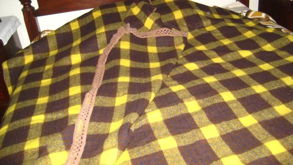 HUGE -WOOL FABRIC/ blanket?/jacket? 1