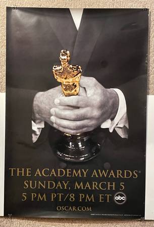 2006 ACADEMY AWARDS MOVIE POSTER  78TH  OSCARS OFFICIAL PROMO 1