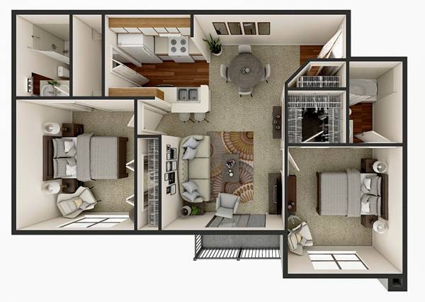 $1,418 / 2br - Hermoso 2X2 desde $1418.00! Solicita hoy (Daytona)63791575660931120