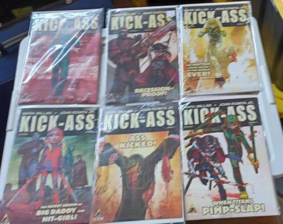 KICK-ASS COMIC BOOKS 1