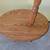 Antique Style Oak Magazine Rack with Light 2 thumbnail