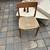 Svegards Markaryd Danish Modern dining chair w/ cord seat as is A69 1 thumbnail