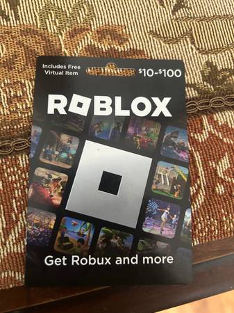Roblox gaming card 1