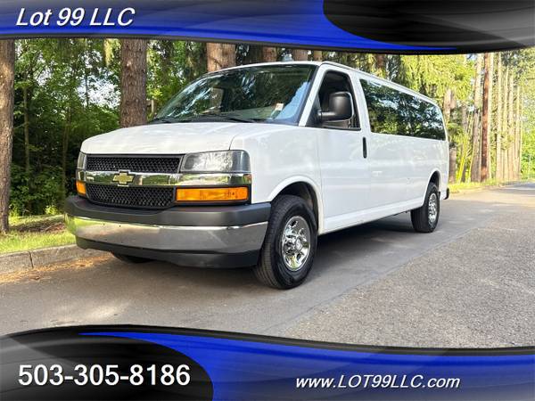 2019 Chevrolet Express LT 3500 ** 15 Passenger Van ** 93k 1-Owner Ti - $22,995 (Milwaukie Oregon www.LOT99LLC.com 500 Cars in Inventory)63623268150531122