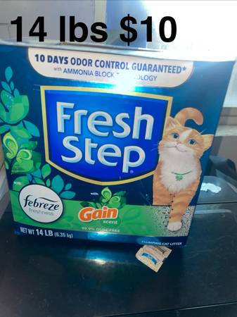 Kitty liter 14 lbs 1