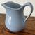 McNicol Pottery (Clarksburg, WV) 4 inch Blue Creamer 2 thumbnail