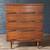 Mid-Century Modern Walnut Highboy Dresser by Harmony House, c.1960’s 3 thumbnail