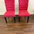 Red linen multi purpose chairs 1 thumbnail