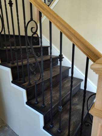 Iron Stair S-Scroll Baluster - Set of 12 1