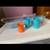 Miniature Metal Containers and Light Blue Wire Baskets 6 thumbnail