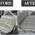 CHEVY Front Pass Side Bottom Leather Seat Cover Pewter Gray ( SEE AD F 1 thumbnail
