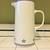 White/Navy Trim Milk/Water Pitcher for the Kitchen 10" Tall 1 thumbnail