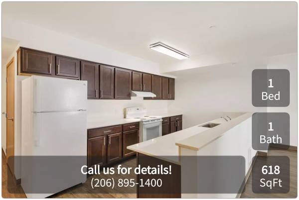$847 / 1br - 618ft2 - Dazzling views! Prime location! 1 bed / 1 bath! Stop by today! (Seattle)63786613847425121