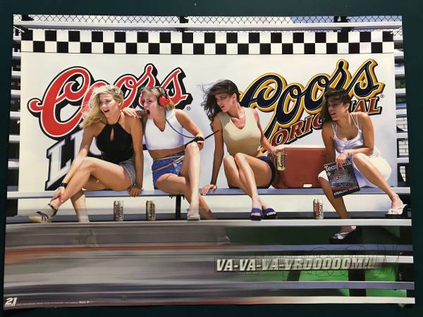 Nascar Coors Poster 1