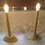VINTAGE 2 ELECTRIC WAX DRIP CHRISTMAS CANDLE STICK LIGHTS 1 thumbnail