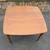 Mid century modern Walnut Veneer Dinning Table 3 leaves. 3 thumbnail