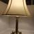Egyptian Revival Brass Lamp  KE 1 thumbnail