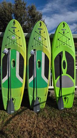 Stand Up Paddleboards by Lifetime with Adjustable Length SUP Paddles 1
