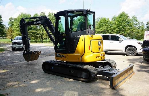 AuxiliaryHydraulics2025JohnDeere mini excavator 1