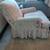 CHARMING SHABBY-CHIC ROLLED ARM CLUB CHAIR COTTON FLORAL SLIPCOVER 5 thumbnail