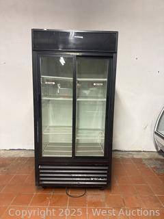 True Glass Sliding Door Merchandiser Refrigerator 1