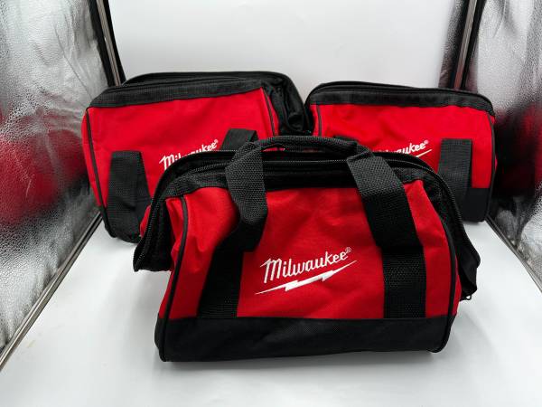 3X Milwaukee Small Contractor Heavy Duty Bag for Power and Hand Tools 1
