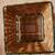 Vintage Wicker and Green Metal Basket & 2 Matching Wall Shelves 10 thumbnail