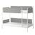 IKEA Vitval Bunk Bed Frame 1 thumbnail