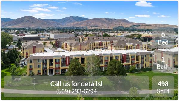 $1,380 / 498ft2 - 1 Month free in this first-floor studio! Carport parking! (Wenatchee)63845969367171121