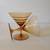 Vintage Mandalay Glasses Martini and Amber Desert 4 thumbnail