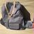 Eddie Bauer gray baby diaper backpack 6 thumbnail