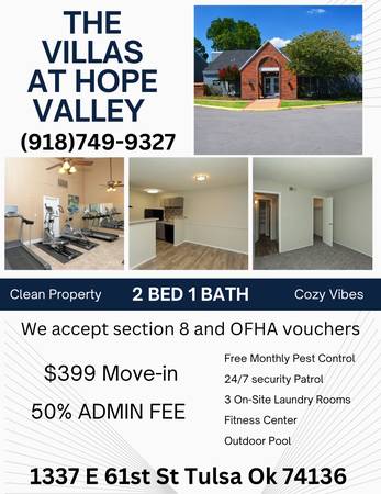 $1,051 / 2br - 900ft2 - ✨ Spacious 2 Bed | 1 Bath Apartment – Move-In Ready! ✨ (Tulsa)63981978570882120