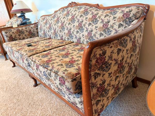 Antique sofa and chair 1