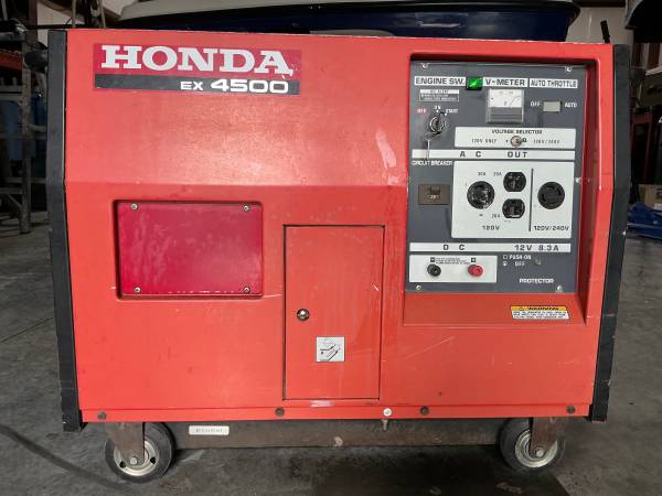 Honda commercial generator 1