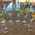 HANDPAINTED WINE AND CHAMPAGNE GLASSES 1 thumbnail