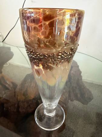 🏺Rare collectible hand-blown art glass by John Barber -Laguna 1