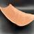 Woodfield Salmon Pink Three Toed Dish by Steubenville 3 thumbnail