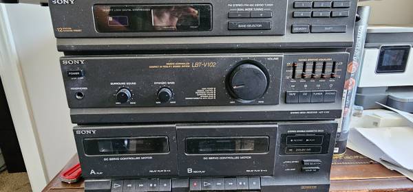 Vintage Sony HI-FI Stereo LBT-V102 - Bluetooth Upgrade 1
