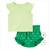 NEW Carter's Girls 3 Piece Set: Green Top, Shorts, + Shirt 12M with 3 thumbnail