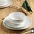 SUREASY 12 Piece Ceramic Dinnerware Plate + Bowl Set (White) 4 thumbnail