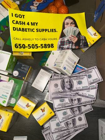 Sell your extra Diabetic Supplies & Get Cash Same Day! 1