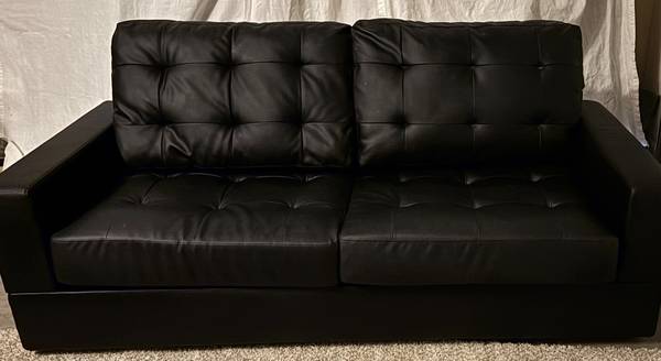 Black Sofa -6 feet long 1