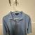 Burberry London Polo Shirt Mens medium light blue Knit Golf Short Slee 4 thumbnail