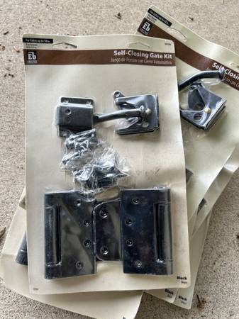 Self closing gate latch kit 1