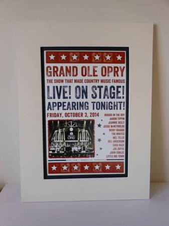 Grand Ole Opry poster 1