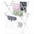 New X-Wing 2-Tier Steel Foldable Drying clothes Rack, White 3 thumbnail